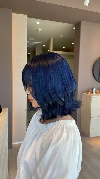 ミディアム カラー 岐阜/各務原 スタイリスト🎀のヘアスタイル