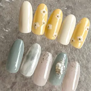 ネイル Ray. /綺麗目ニュアンスのネイルデザイン