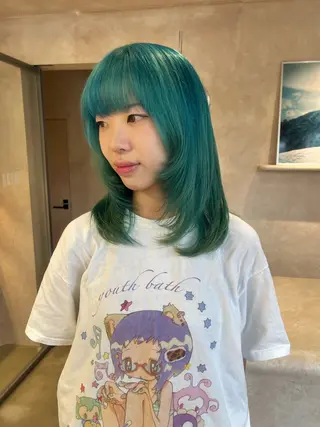ロング カラー Bërg所属・Bërg mimi ‎ ౨ৎ⋆のヘアスタイル