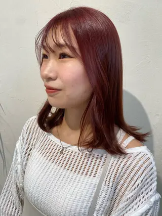 カラー 綾香 /透明感カラーのヘアスタイル