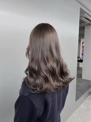 カラー 透明感/グレージュ /るな🪽のヘアスタイル