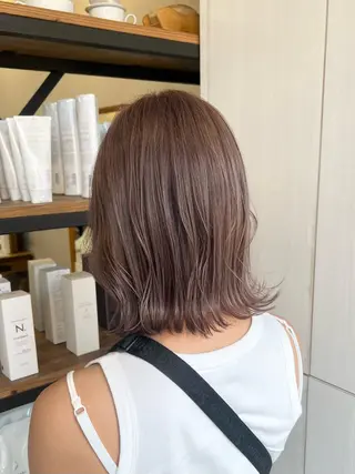カラー きむらなみか🪐 レイヤーモデルのヘアスタイル