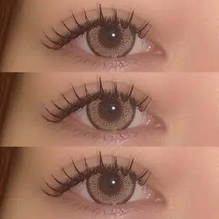 マツエク・マツパ 肌に馴染むハイトーン /ミルクティーカラーのヘアスタイル