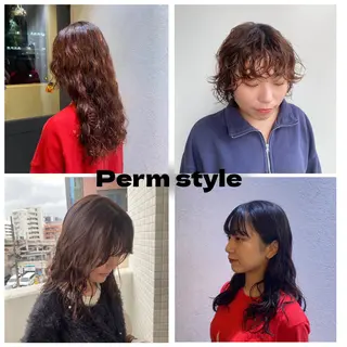 パーマ 🖤🌀くるくる パーマ🌀🖤ayaのヘアスタイル