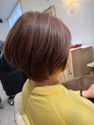 ショート カラー aqush所属・メンズパーマ/美髪 仲井康己のヘアスタイル