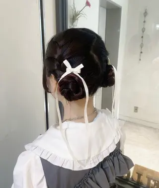 ロング ヘアメ🪄︎︎ ことり🐣のヘアスタイル