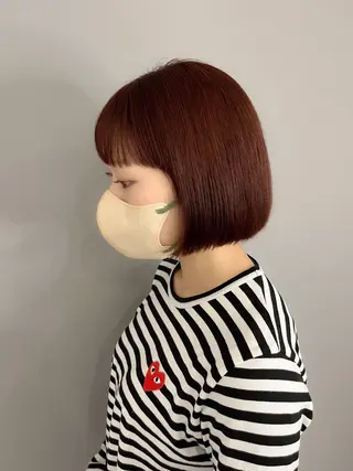 ショート カラー Grow by NYNY 坂本 理輝のヘアスタイル