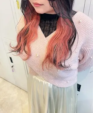 ロング Agu hair chocolat 梅田2号店【アグ ヘアー ショコラ】所属・髪質改善/縮毛矯正/ メンズパーマ/梶原陸のヘアスタイル