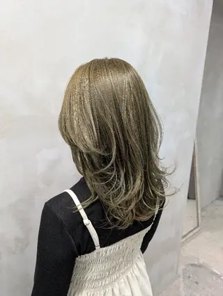 ロング カラー 鳥取のなんでも美容師 松井たかゆきのヘアスタイル