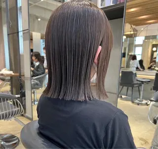 ミディアム uta所属・カットモデル募集 トモカのヘアスタイル