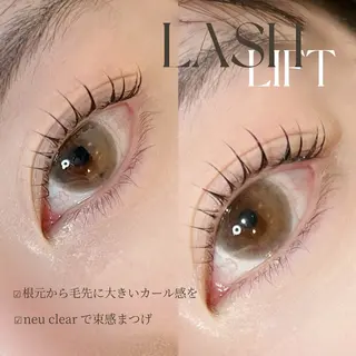 マツエク・マツパ ラッシュリフト高評価 /HITOMIのマツエク・マツパデザイン