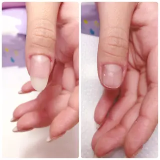 ネイル 深爪を断らない スカルプ高評価店のネイルデザイン