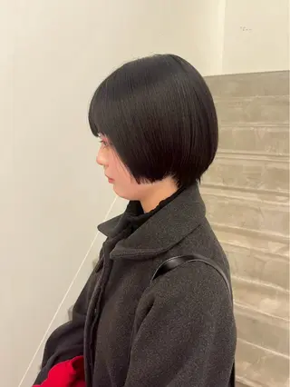 ショート e.n.u 烏丸山﨑 菜々実のヘアスタイル