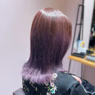 ミディアム 森 いずなのヘアスタイル
