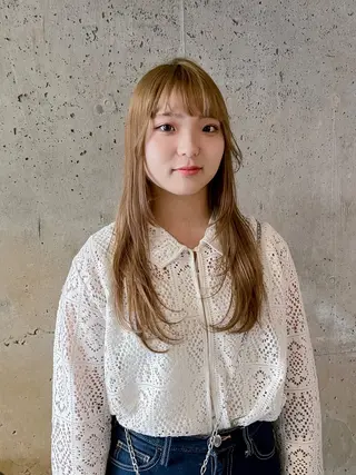 ロング カラー こっくりカラー/艶髪 /amy.山口瑞稀のヘアスタイル