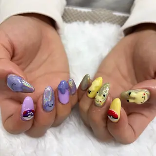 ネイル Nail & Eyelash　BEAUTY LINE所属・上原 千帆のネイルデザイン