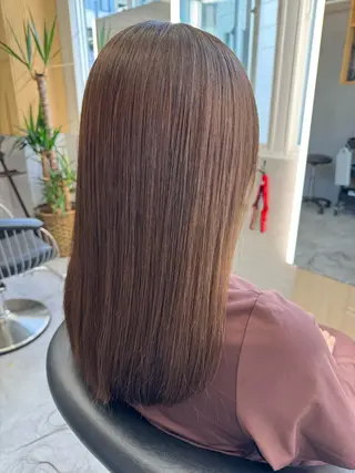 ロング 【縮毛矯正/カラー】 今野寛己のヘアスタイル