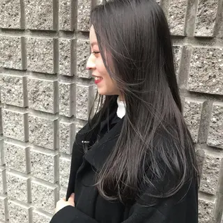 ロング カラー レイヤー/顔周り /AKARIのヘアスタイル