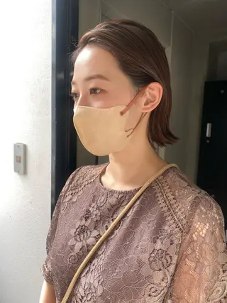 ショート カラー 田代 佳穂のヘアスタイル