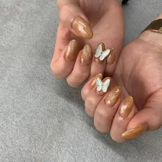 ネイル 【やり放題専門店】 スカルプ&長さ出しのネイルデザイン