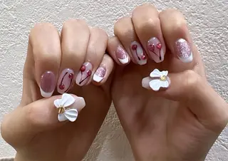 ネイル ジェイノヴァール所属・🫧yua 🌸🫧のネイルデザイン