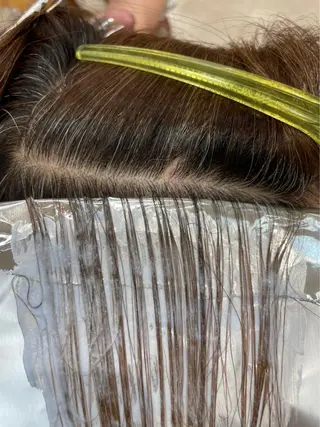 ミディアム 個性派/ブリーチ *ほのかのヘアスタイル