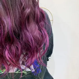 セミロング カラー Lome'所属・✨ブリーチマスター✨ オクヤマヨウスケのヘアスタイル