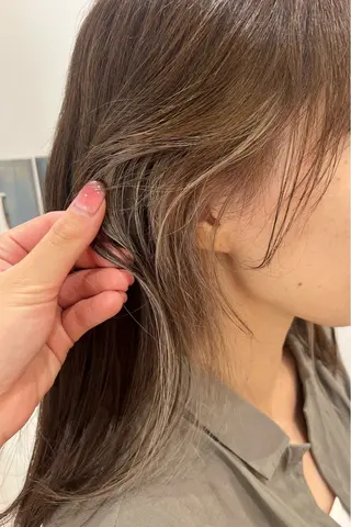 セミロング カラー 🎀Yamasaki Yui🎀のヘアスタイル
