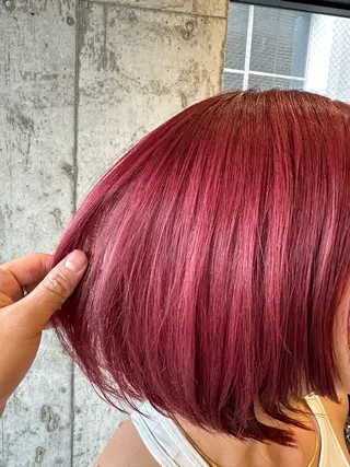 カラー 梶原 蔵人のヘアスタイル