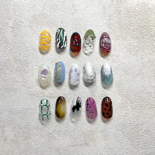 ネイル ano 生駒ネイルサロンのネイルデザイン