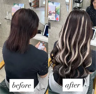 ロング Merci ヒロキのヘアスタイル