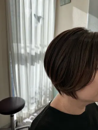 ショート カラー 新越谷noble店長 松本拓也▶◀*.のヘアスタイル