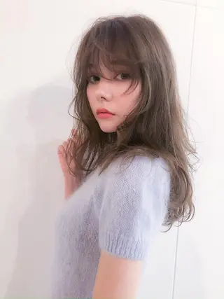 ロング カラー 艶髪/モテヘア🎀 MIHOのヘアスタイル