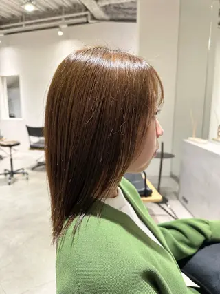 ミディアム カラー mario所属・松岡 陸弥のヘアスタイル