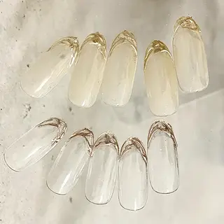 ネイル Ray. /綺麗目ニュアンスのネイルデザイン