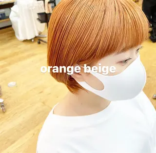 ショート カラー Go to day渋谷sol店所属・🟧オシャレ女子多数 アツシ🟧のヘアスタイル