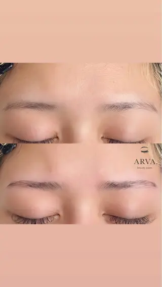 アイブロウ Arva salonのマツエク・マツパデザイン