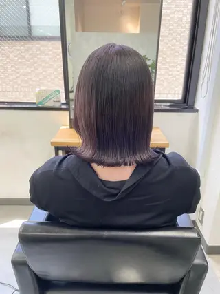 ミディアム 新宿/韓国レイヤー/ 髪質改善/佐藤航のヘアスタイル