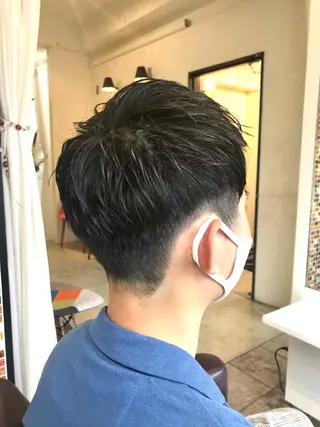 ショート メンズ 岩谷 愛依のヘアスタイル