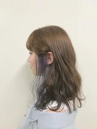 ミディアム エリアNo.1カラー ⭐️hikaru⭐️のヘアスタイル