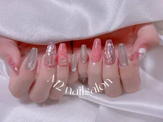 ネイル 長さだし専門店 M2 rikaのネイルデザイン