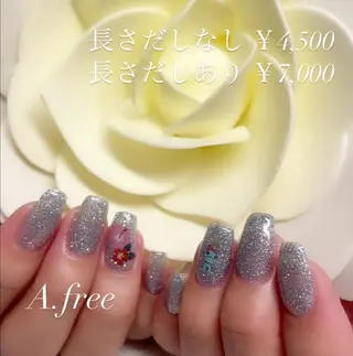 ネイル A.free✧*｡ アレルギー対応✧*｡のネイルデザイン