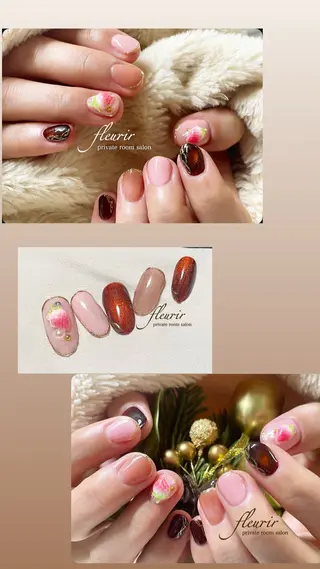 ネイル フルリール 【プライベートサロンのネイルデザイン