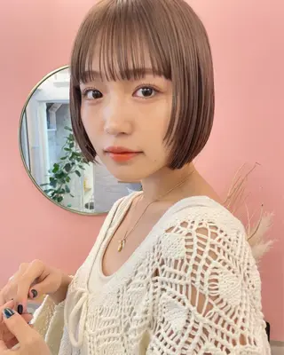 ショート カラー 🫧透明感ヘア🫧 🧸竹花　彩希🧸のヘアスタイル