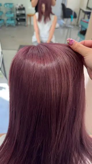 ロング カラー pino.所属・質感再生color 🥂/mayuのヘアスタイル