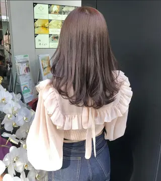 ミディアム カラー メンズ指名No. 1 /パーマ/大須賀のヘアスタイル