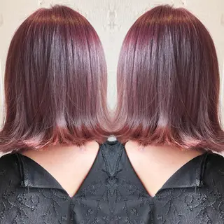 ミディアム あらき ちさとのヘアスタイル