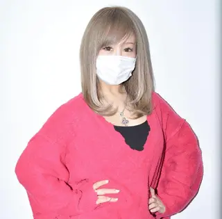 ミディアム カラー エクステリピート率 No.1 菊池　悠介のヘアスタイル