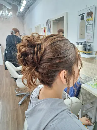 ヘアアレンジ GLOSS❤︎ 中西春菜のヘアスタイル