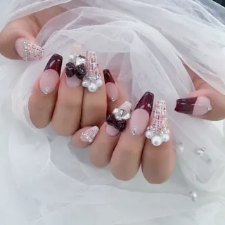 セミロング cho nailのネイルデザイン